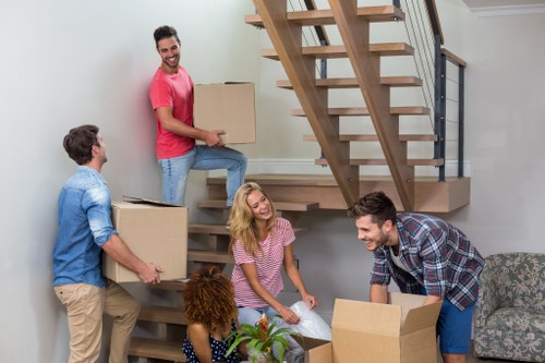 Office relocation logistics for a commercial move near Belsize Park