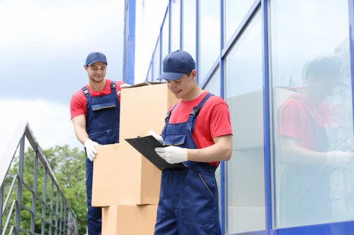 Removal van service for homes and flats in Belsize Park