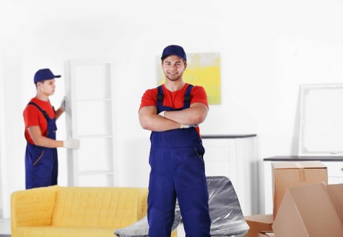 Furniture collection and delivery by a man with van team in Belsize Park