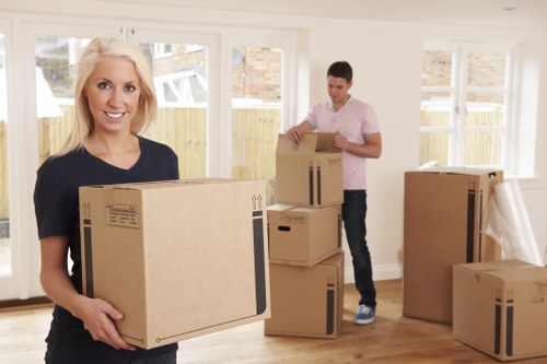 Local office removals service supporting businesses in Belsize Park