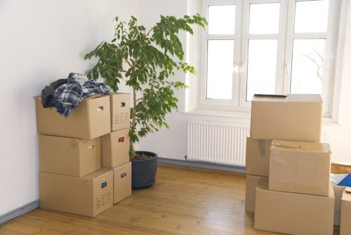 Careful handling of belongings in a Belsize Park flat move