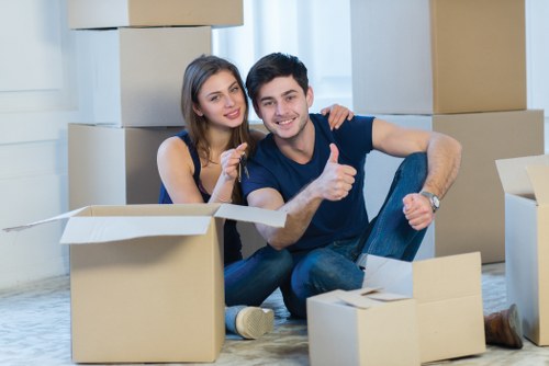 Commercial relocation logistics for offices near Belsize Park