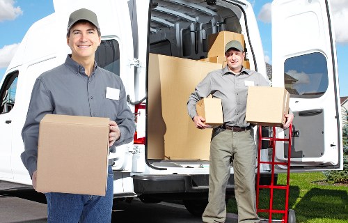 Commercial packing boxes and office supplies for local businesses