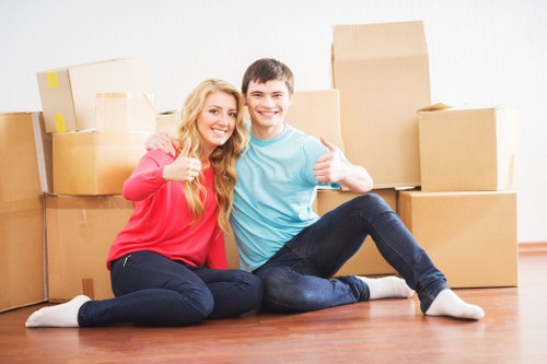 Local moving truck service for homes and offices near Belsize Park